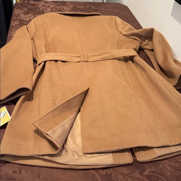 🎉HP🎉MK Full Zip Wool Blend Coat. Ladies XL - Picture 11 of 14